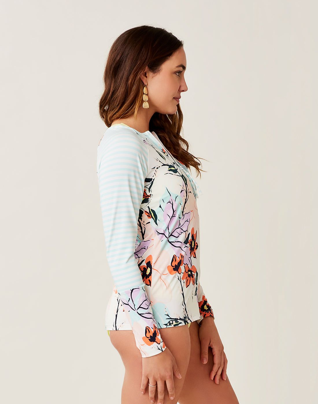 Kona Rashguard: Charm w. Regatta - FINAL SALE sold by Carve Designs product image thumbnail 3