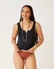 St. Barth Reversible Bottom: Penny/Black sold by Carve Designs