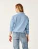 Lennox Fleece Top: Storm sold by Carve Designs