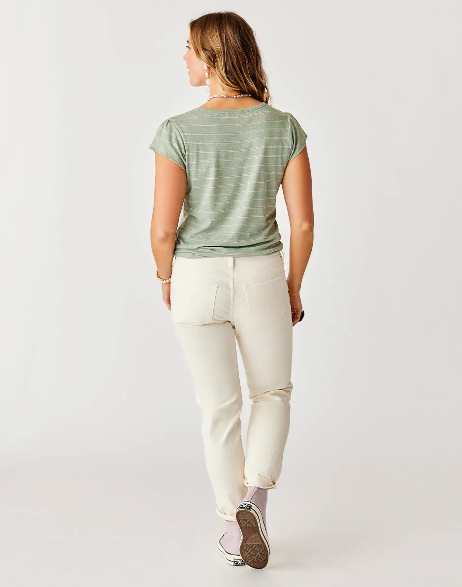 Carson Jean: Ecru sold by Carve Designs product image thumbnail 5