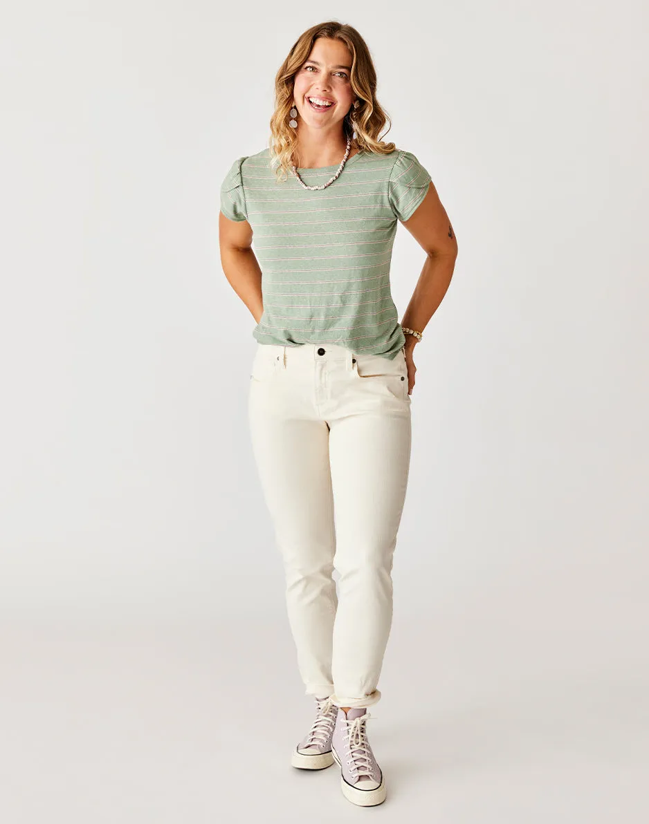 Carson Jean: Ecru sold by Carve Designs product image thumbnail 2