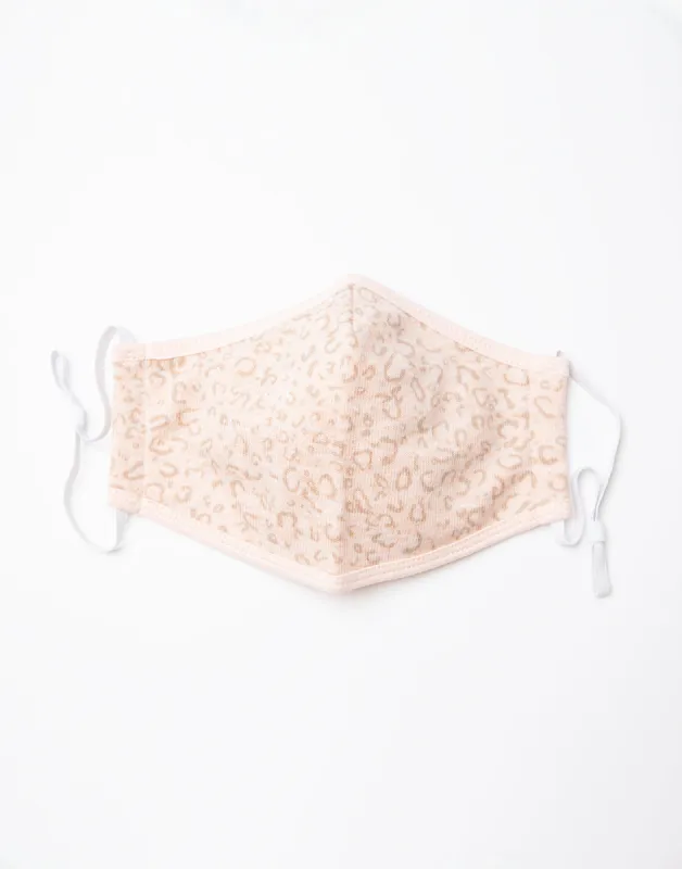 Brushed Juneau Mask: Opal Leopard - FINAL SALE sold by Carve Designs