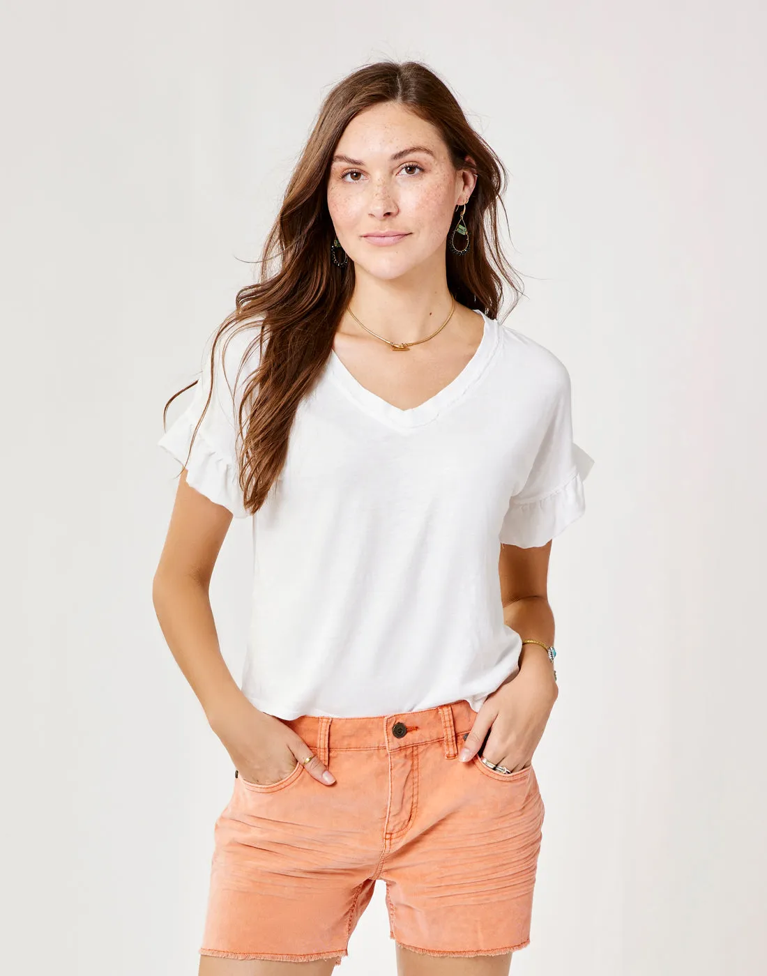 Hazel Top: Cloud sold by Carve Designs