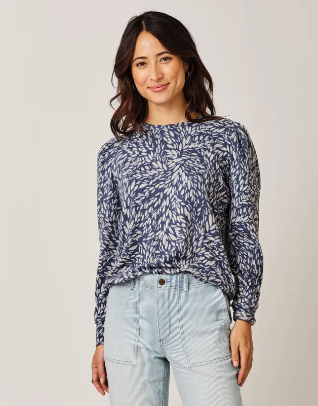 Naomi Sweatshirt: Navy Alta sold by Carve Designs