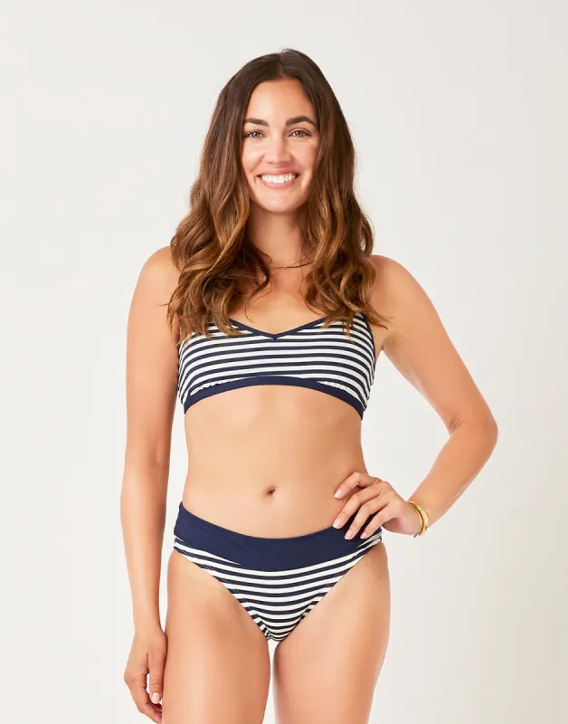 Stinson Bottom: Navy Stripe sold by Carve Designs