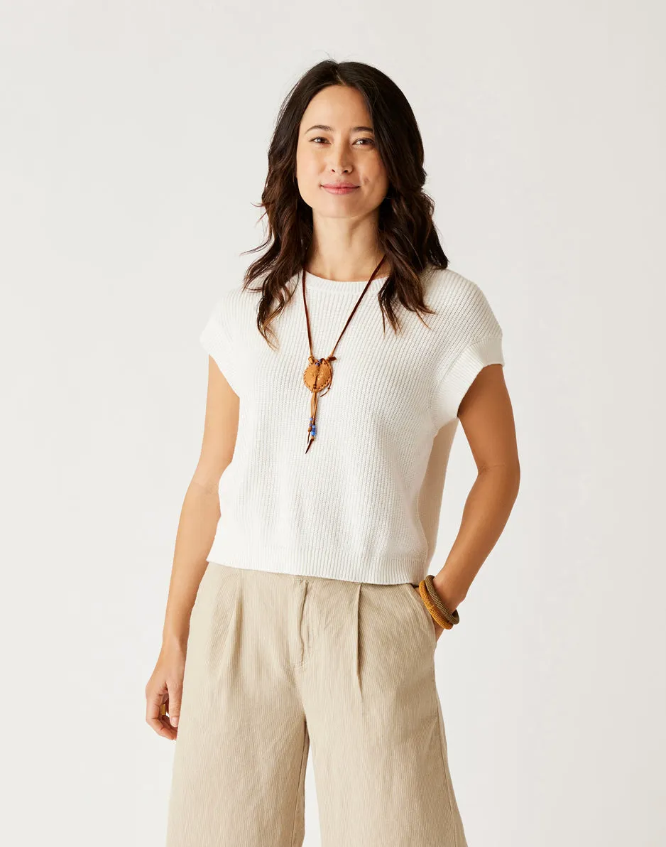 Phoebe Sweater Top: Cloud sold by Carve Designs product image thumbnail 2