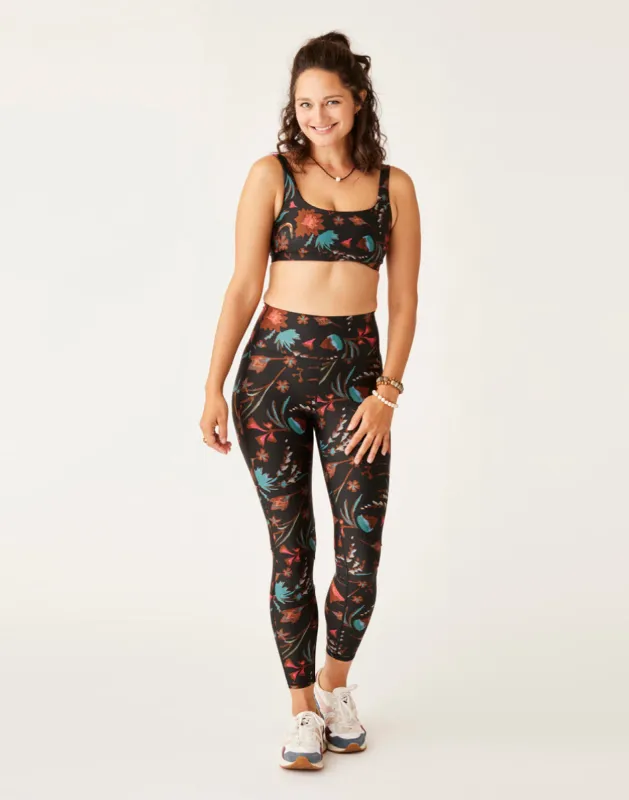 Saluda Compression Tight: Scattered Floral sold by Carve Designs