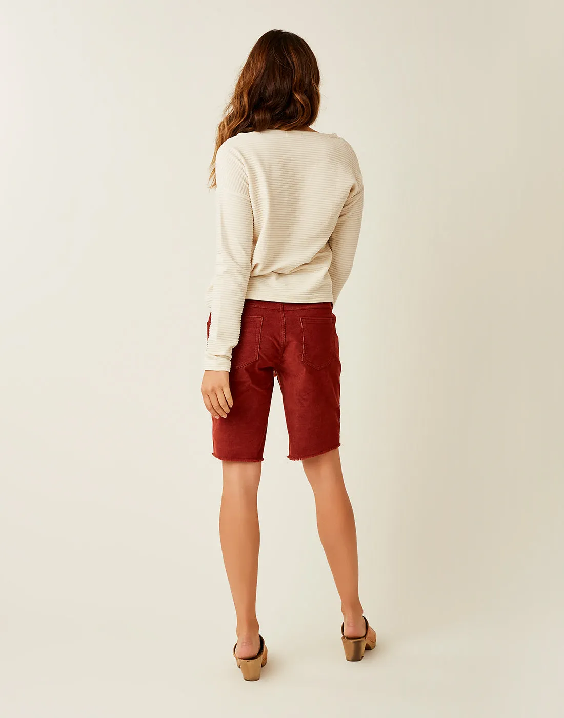 Oahu 10" Short: Cabernet sold by Carve Designs product image thumbnail 3