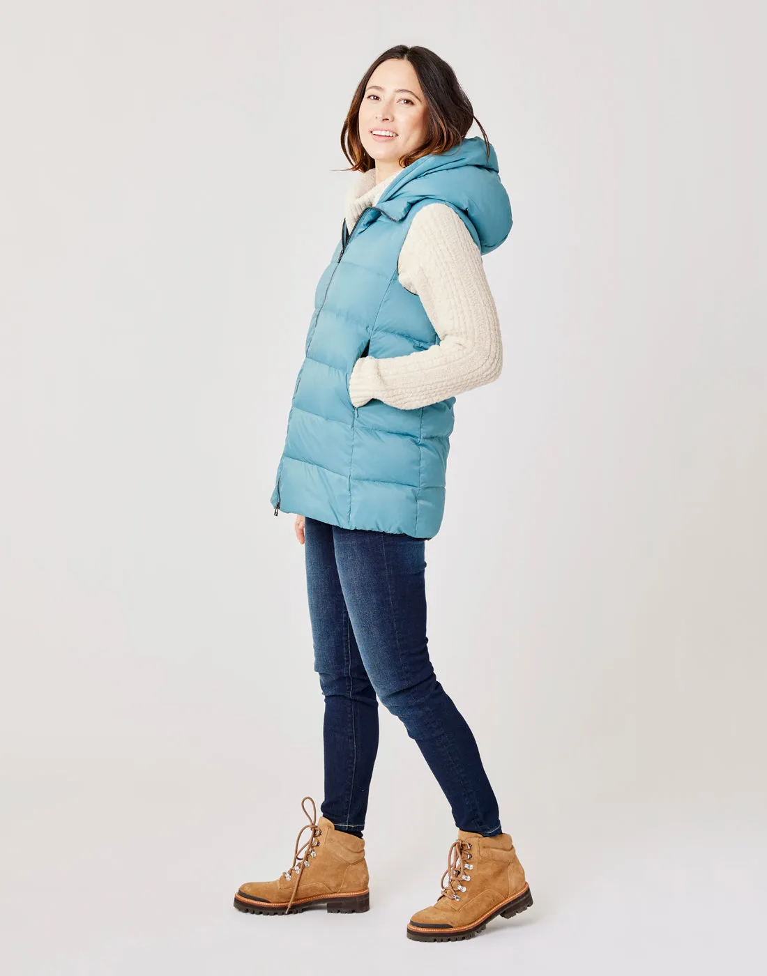 Davos Down Vest: Hydro - FINAL SALE sold by Carve Designs product image thumbnail 3