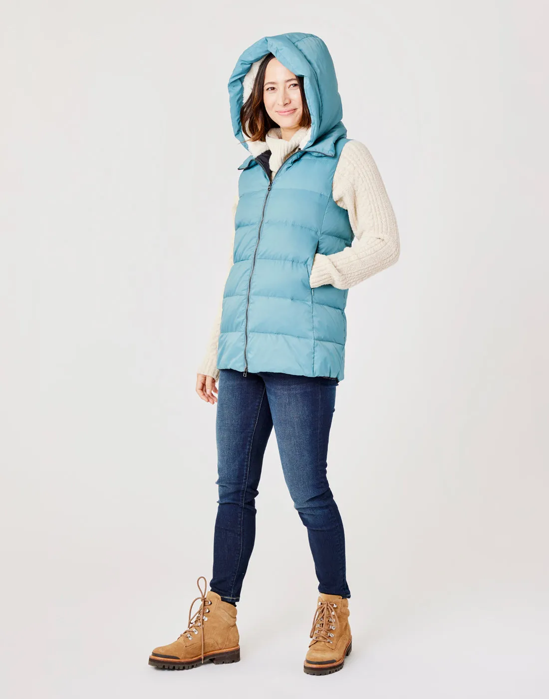 Davos Down Vest: Hydro - FINAL SALE sold by Carve Designs product image thumbnail 5