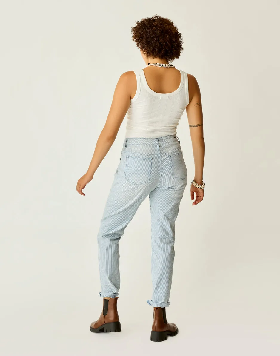 Carson Hi Rise RR Stripe: Indigo Stripe sold by Carve Designs product image thumbnail 5