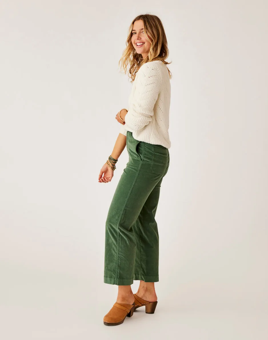 Rex Wide Leg: Cilantro sold by Carve Designs product image thumbnail 4