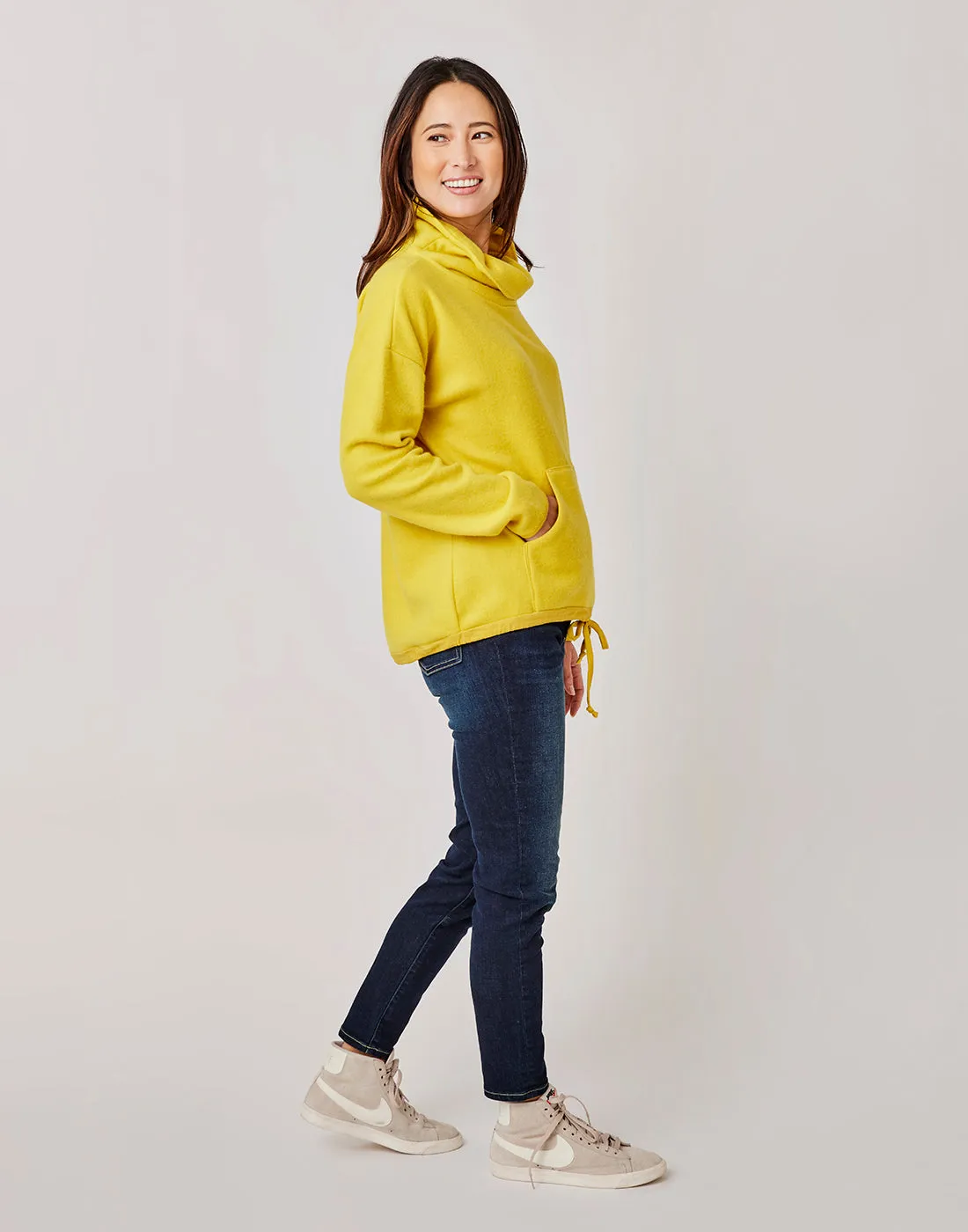 Rowayton Cowl Neck: Mustard - FINAL SALE sold by Carve Designs product image thumbnail 3