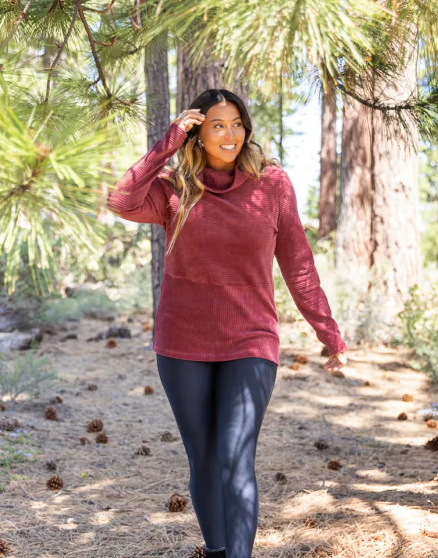 Collette Tunic: Brick sold by Carve Designs