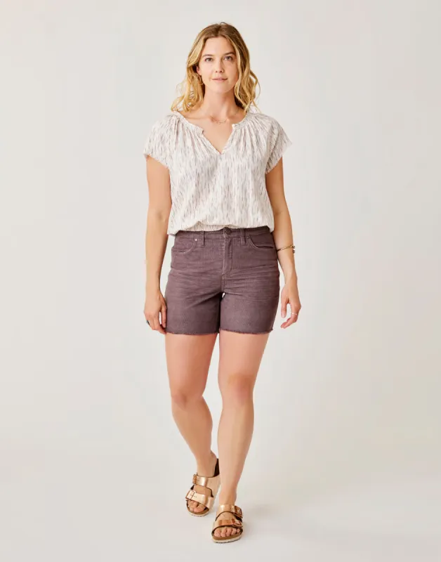 Oahu Hi Rise 6" Short: Dark Fawn sold by Carve Designs