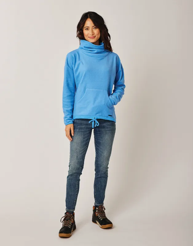 Rowayton Cowl Neck: Bluebay - FINAL SALE sold by Carve Designs
