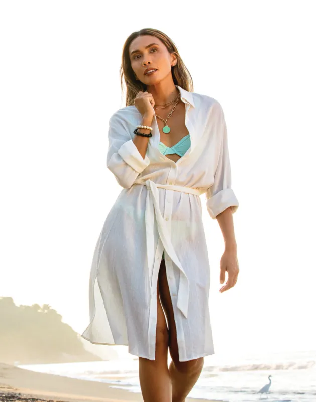 Lana Dress: Cloud sold by Carve Designs