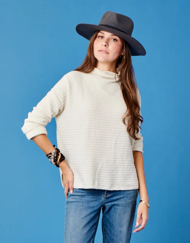 Livia Sweater: Birch - FINAL SALE sold by Carve Designs