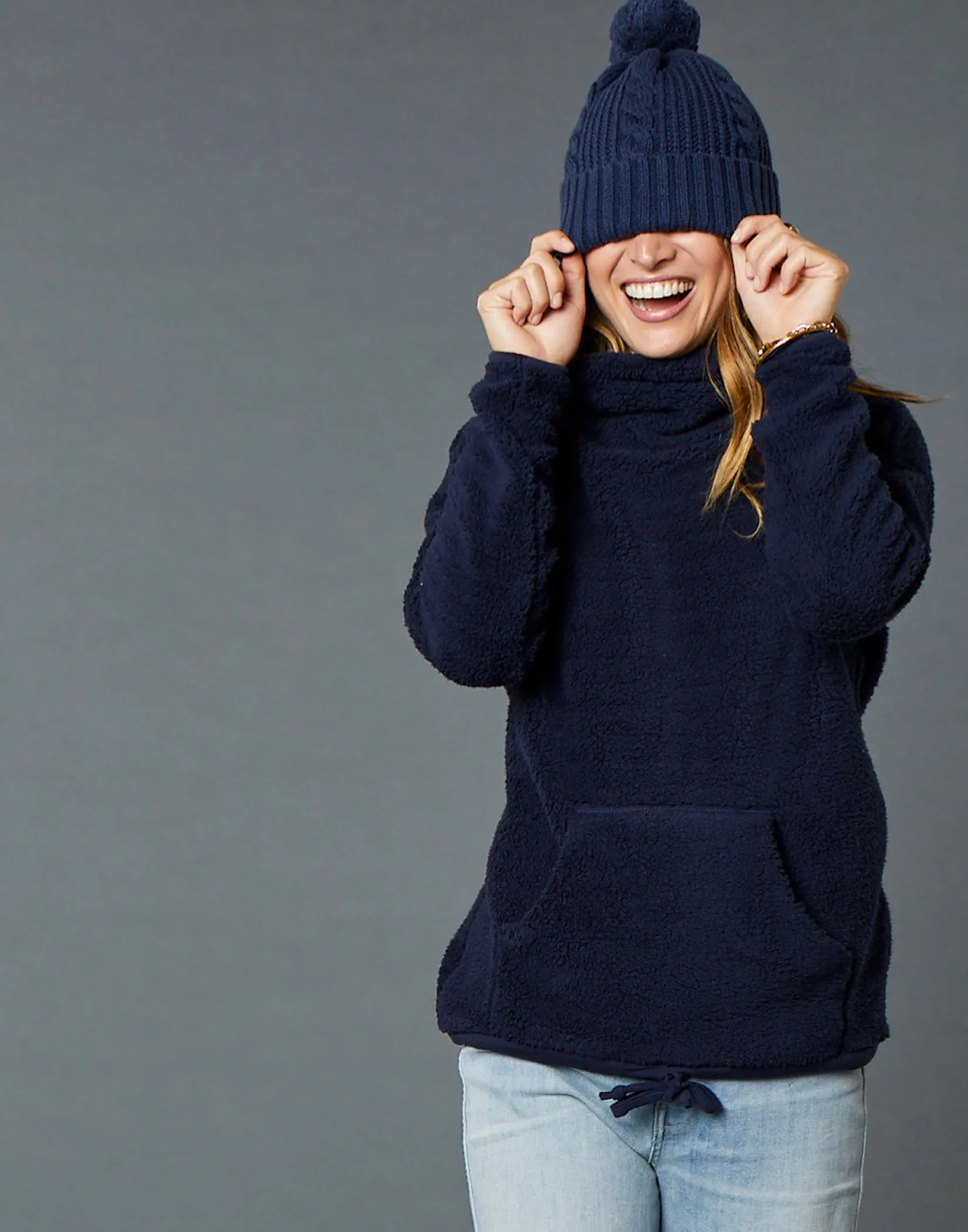 Roley Cowl : Navy - FINAL SALE sold by Carve Designs