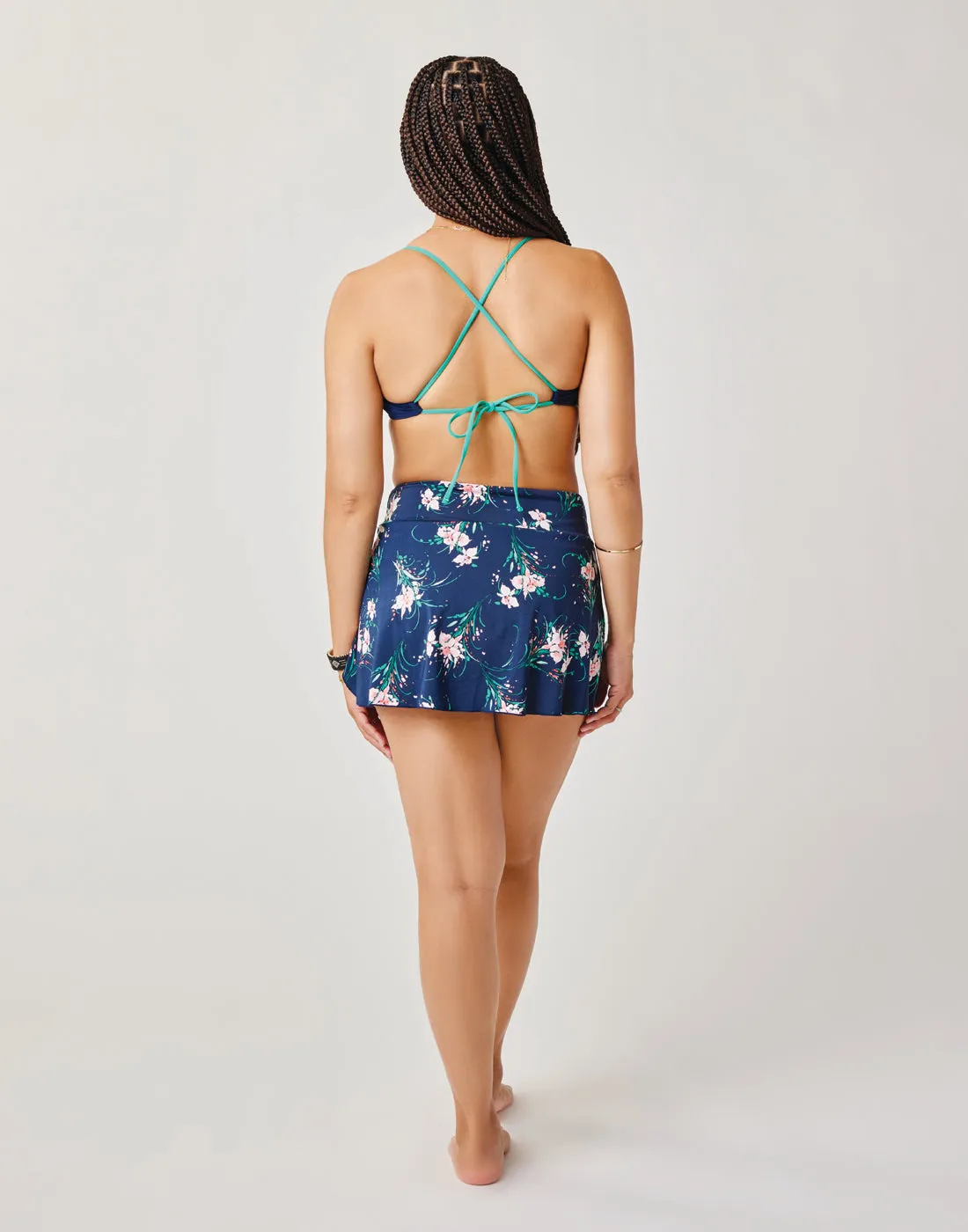 Malia Swim Skirt: Bouquet - FINAL SALE sold by Carve Designs product image thumbnail 3