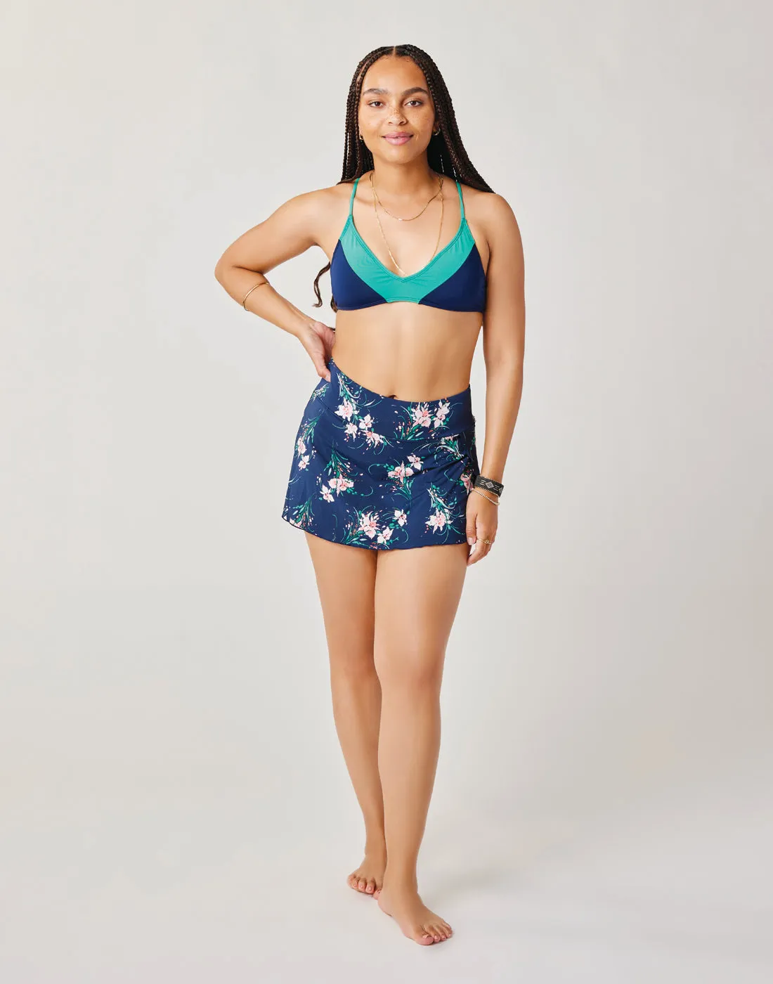 Malia Swim Skirt: Bouquet - FINAL SALE sold by Carve Designs