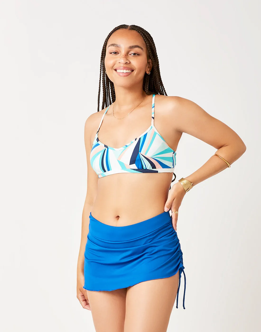 Hoku Swim Skirt: Royal Blue - FINAL SALE sold by Carve Designs product image thumbnail 2