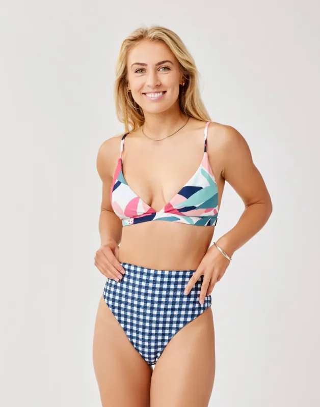 Lani Compression Bottom: Gingham sold by Carve Designs