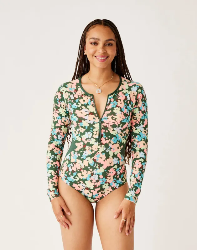 LS All Day Onesie: Wildflower sold by Carve Designs