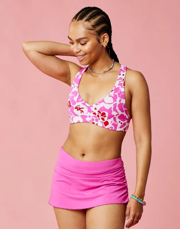 Hoku Swim Skirt: Fuchsia - FINAL SALE sold by Carve Designs