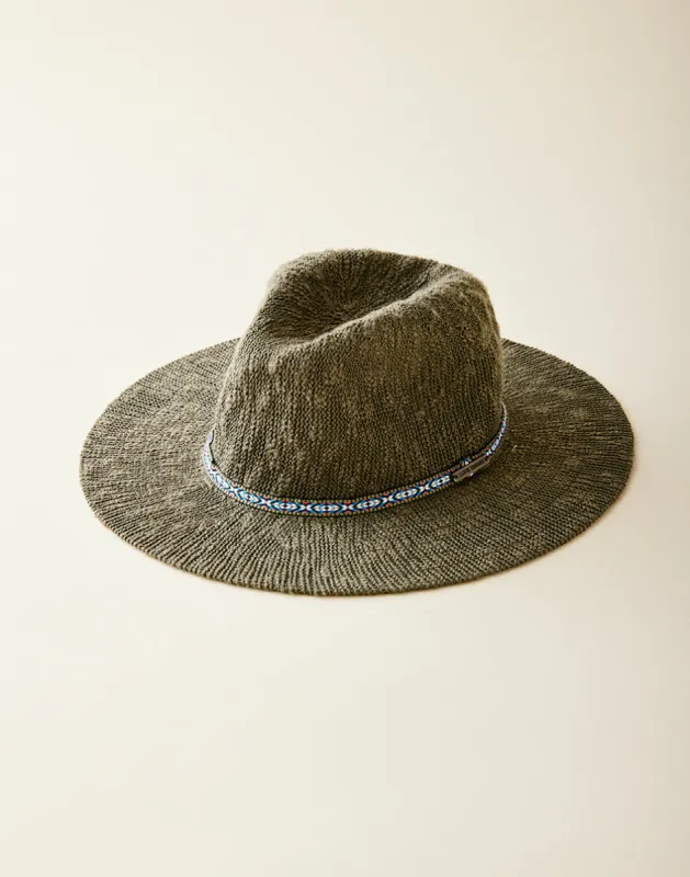 Capistrano Crushable Hat: Olive sold by Carve Designs