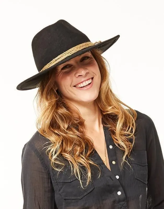 Austin Hat: Black sold by Carve Designs