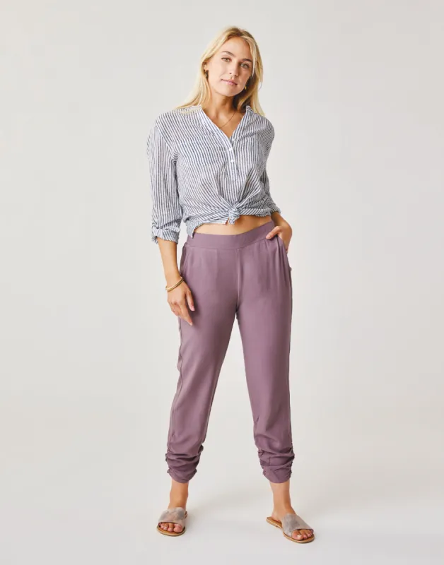 Avery Beach Pant: Dark Fawn sold by Carve Designs