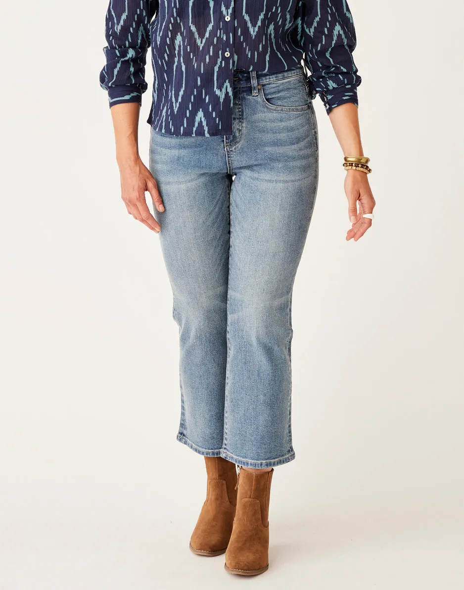 Sylvie Crop Flare: Blue Ridge sold by Carve Designs product image thumbnail 3