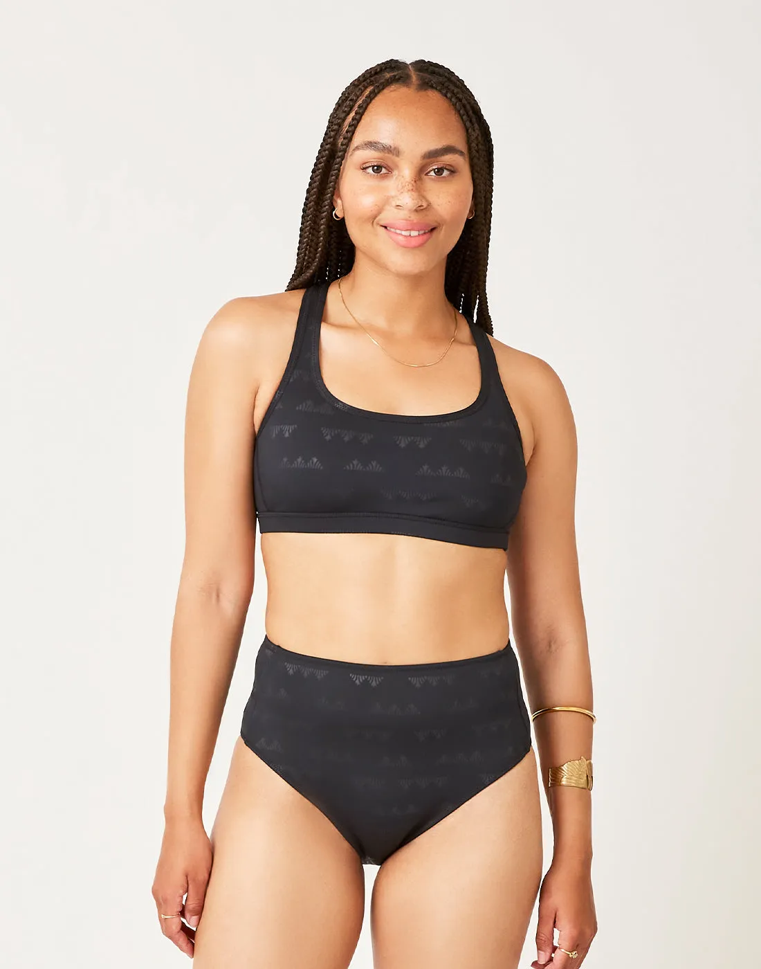 Palisades Bottom: Black Cascade Embossed sold by Carve Designs product image thumbnail 2