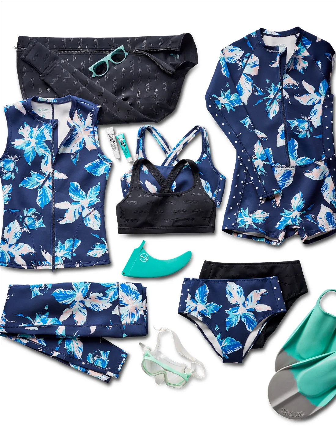 Palisades Bottom: Black Cascade Embossed sold by Carve Designs product image thumbnail 5