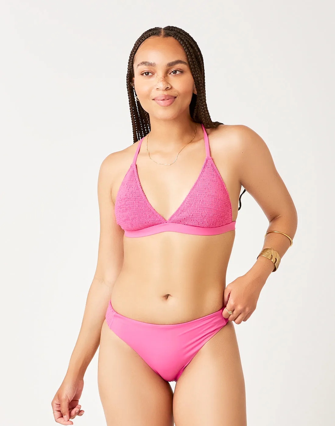 Sanitas Smocked Bottom: Fuchsia - FINAL SALE sold by Carve Designs product image thumbnail 2