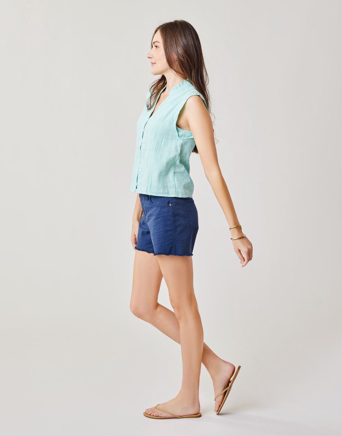 Oahu 4" Twill Short: Navy sold by Carve Designs product image thumbnail 3