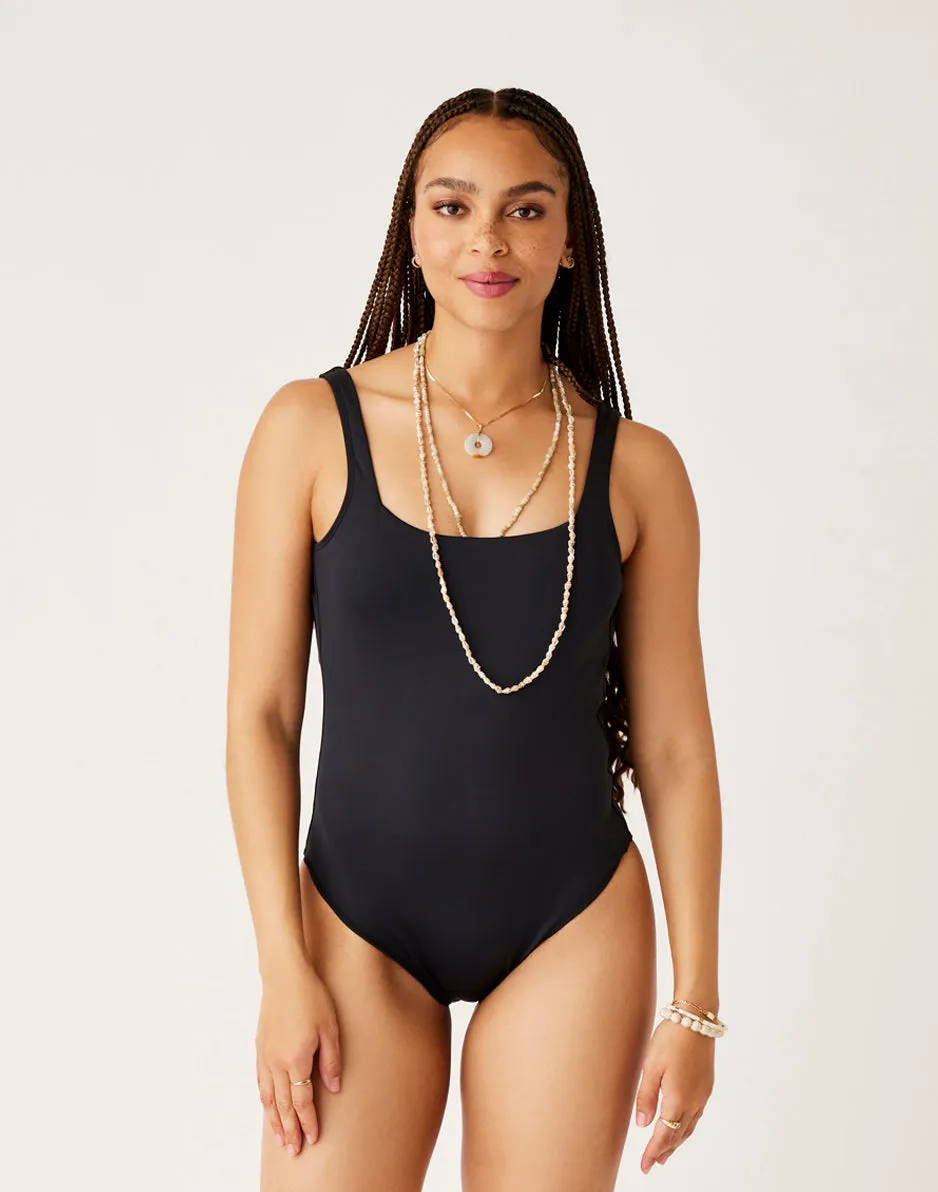 Skye Compression One Piece: Black sold by Carve Designs product image thumbnail 3