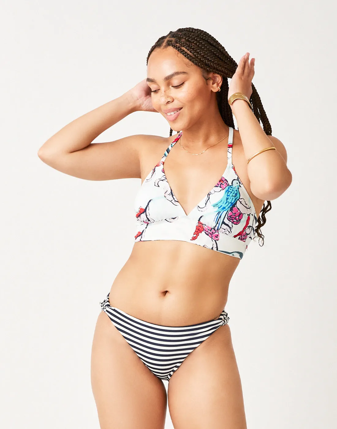 Laguna Bottom: Navy Stripe - FINAL SALE sold by Carve Designs product image thumbnail 2