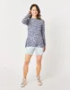 Chelsea Top: Navy Alta - FINAL SALE sold by Carve Designs
