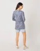 Chelsea Top: Navy Alta - FINAL SALE sold by Carve Designs