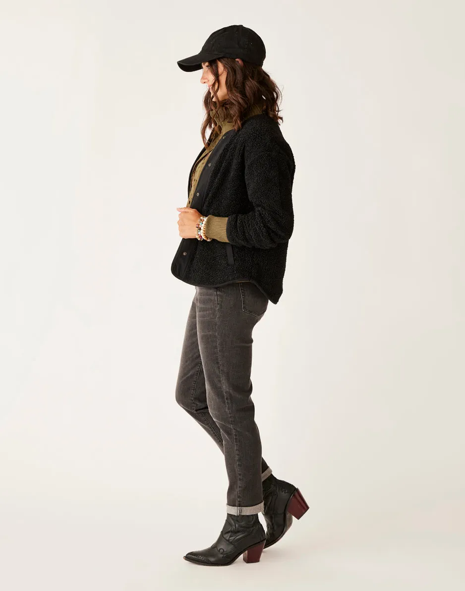 Posie Boucle Jacket: Black sold by Carve Designs product image thumbnail 4