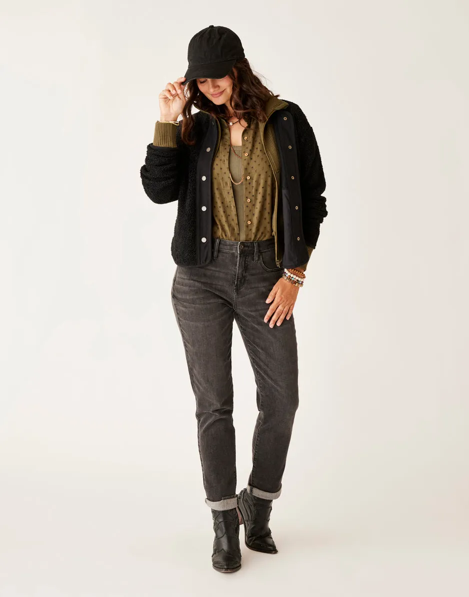 Posie Boucle Jacket: Black sold by Carve Designs product image thumbnail 3