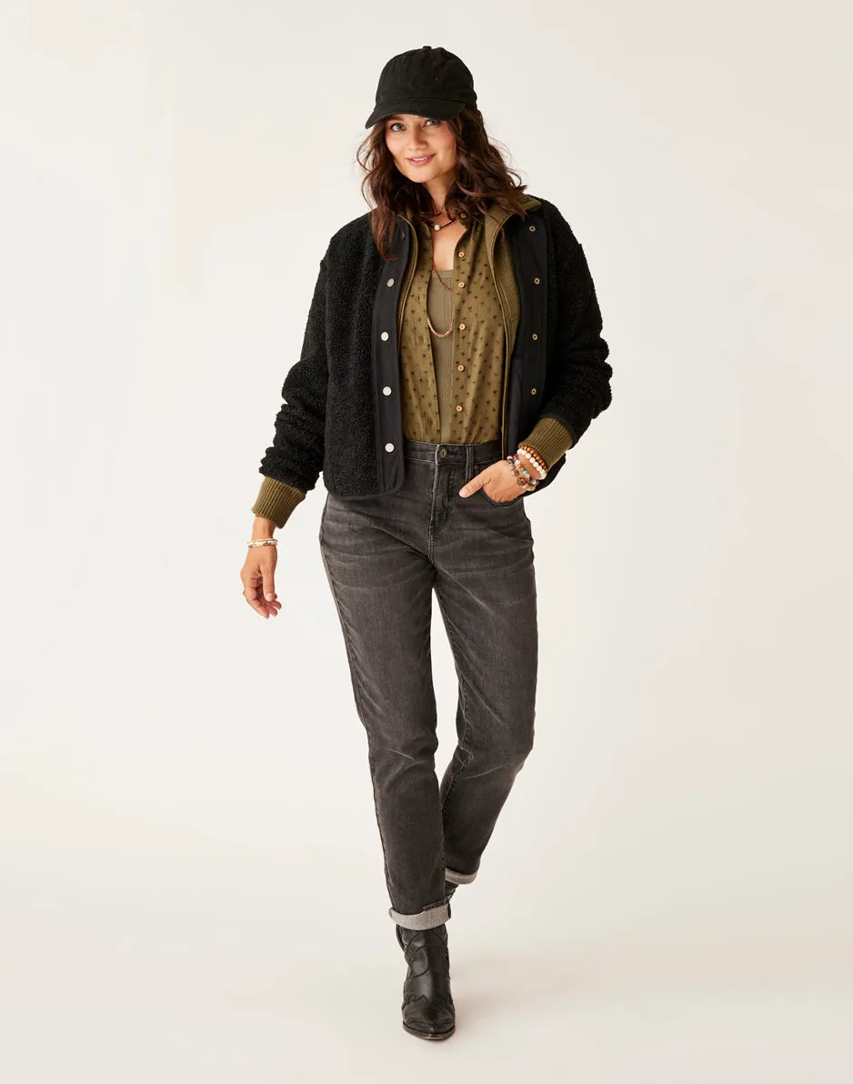 Posie Boucle Jacket: Black sold by Carve Designs product image thumbnail 2