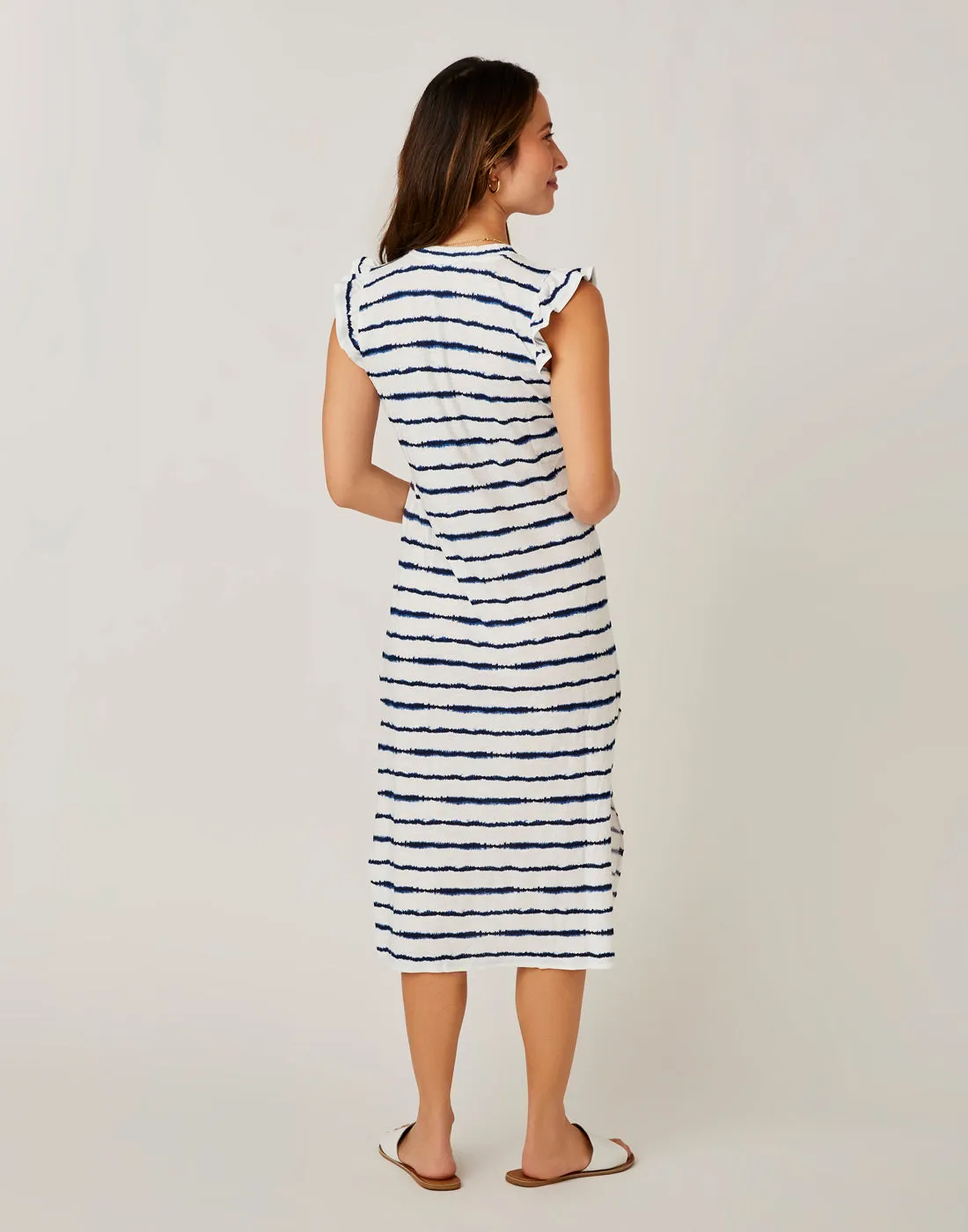 Maeve Dress: Navy Tie Dye Stripe - FINAL SALE sold by Carve Designs product image thumbnail 5