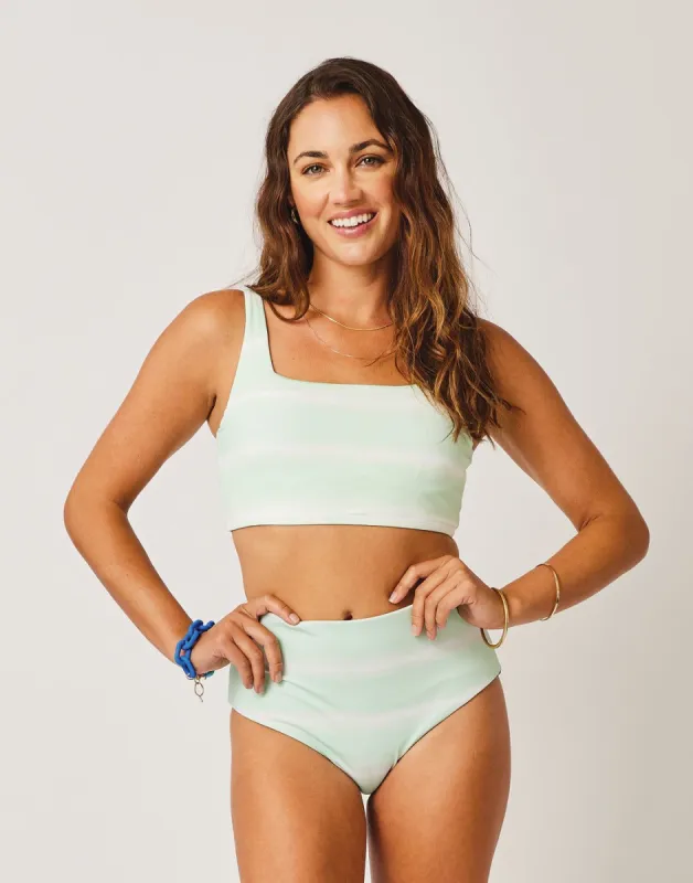 Erin Reversible Bottom: Frost Tie Dye/Eden - FINAL SALE sold by Carve Designs