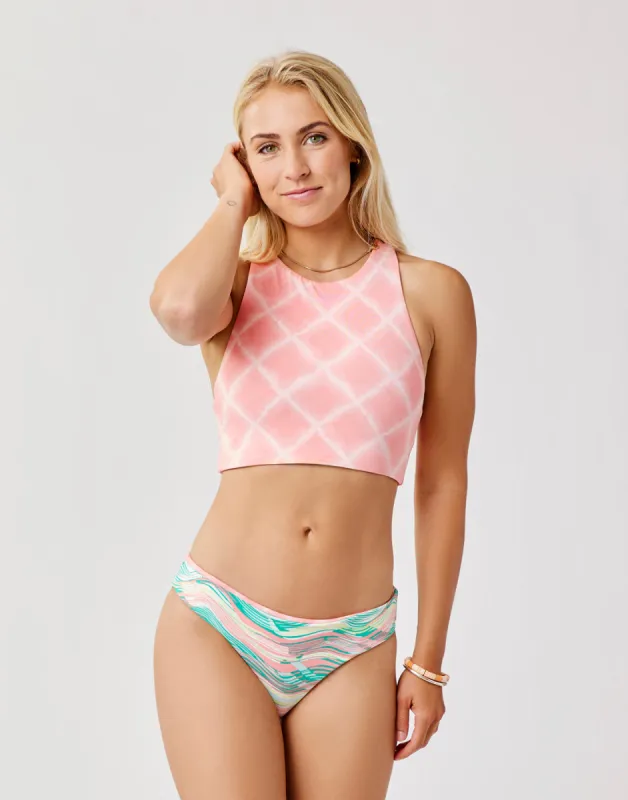 Sanitas Reversible Bottom: Rose/Solana sold by Carve Designs