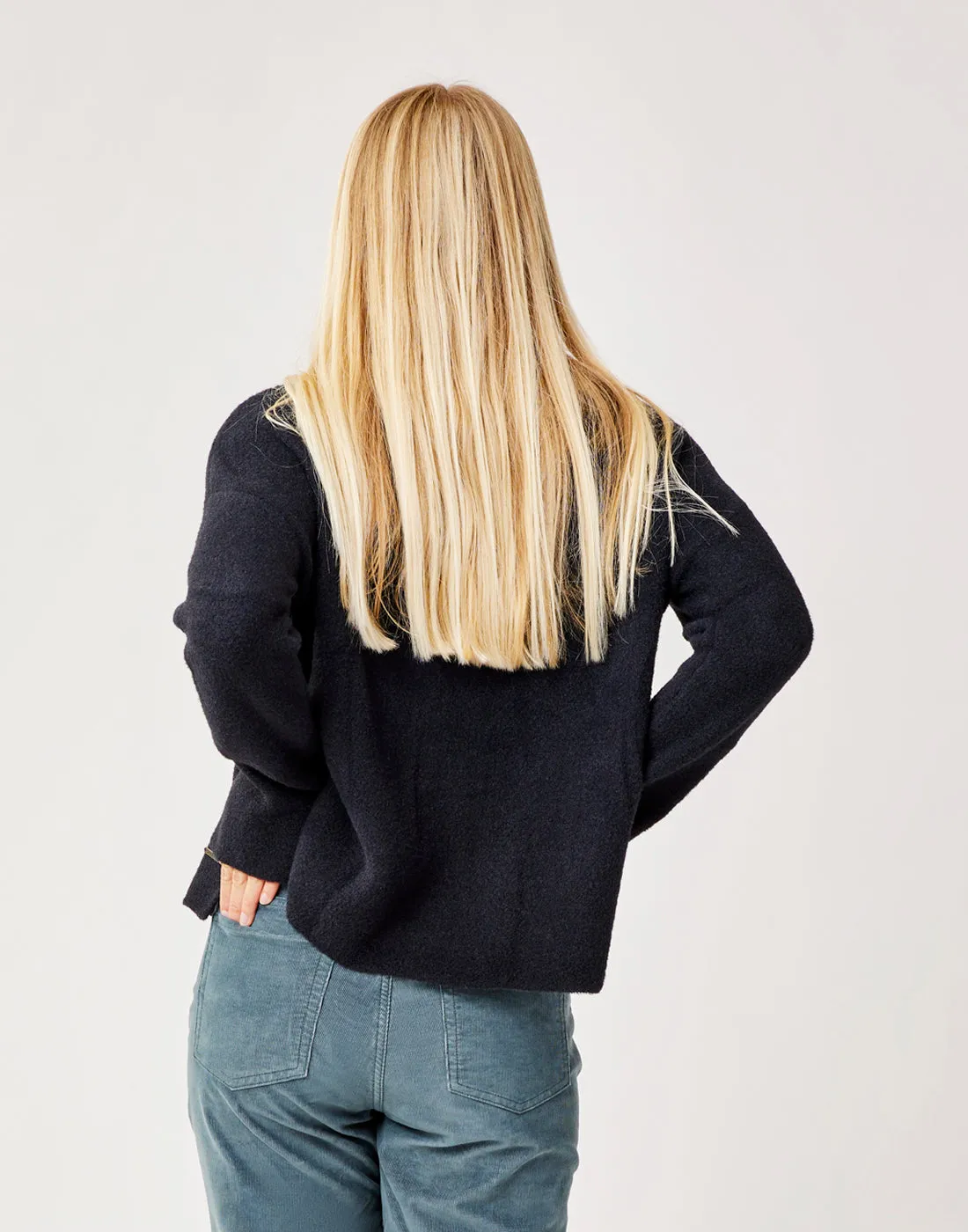 Olivia Plush Sweater: Black sold by Carve Designs product image thumbnail 4