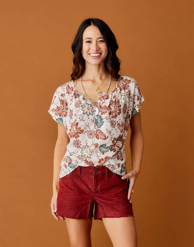 James Top: Cloud Taj sold by Carve Designs