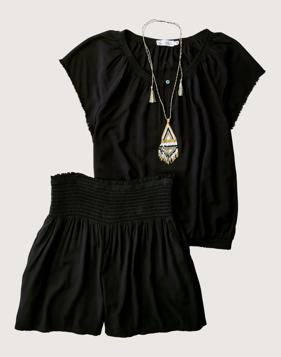 Lilly Top: Black sold by Carve Designs product image thumbnail 4